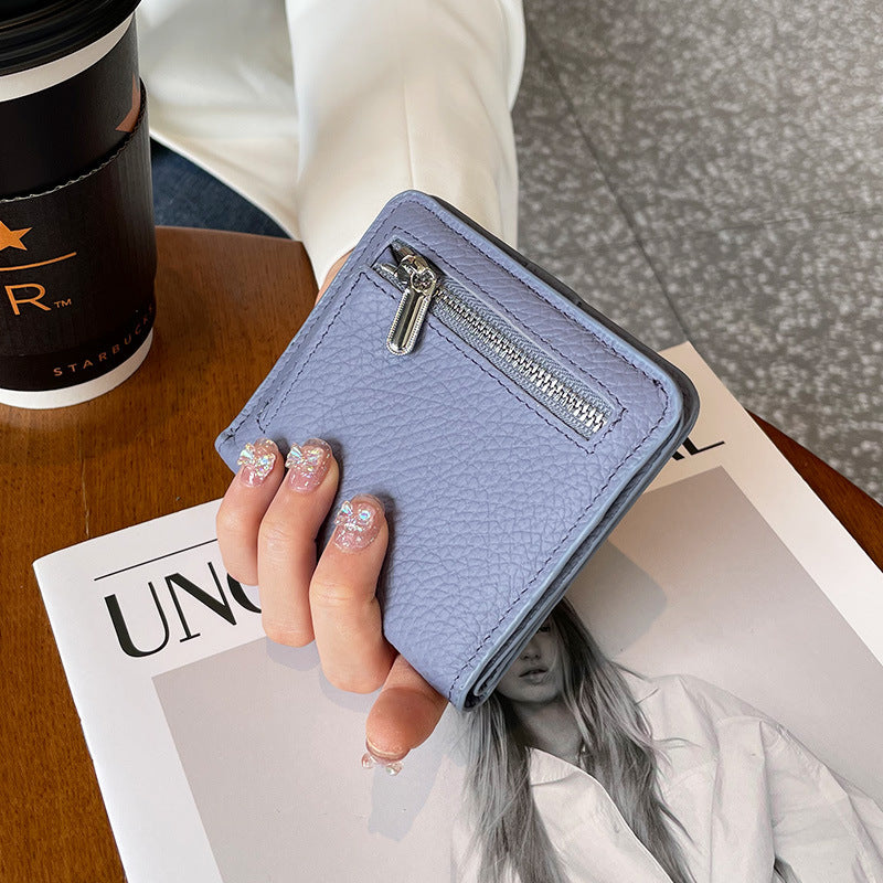 Haven | Women’s Genuine Leather Wallet (Short • Large Capacity)