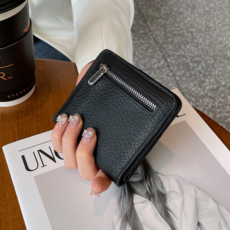 Haven | Women’s Genuine Leather Wallet (Short • Large Capacity)