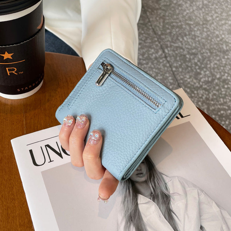 Haven | Women’s Genuine Leather Wallet (Short • Large Capacity)