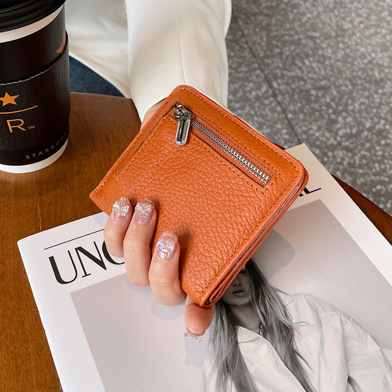 Haven | Women’s Genuine Leather Wallet (Short • Large Capacity)