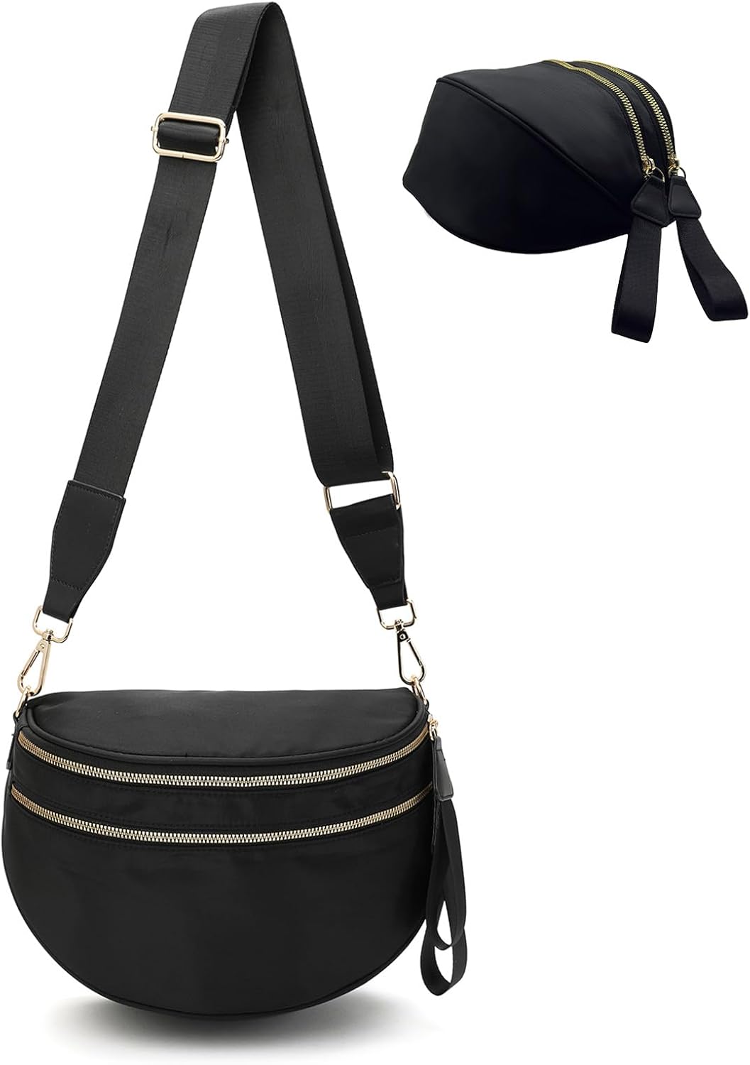 SoftMove Lightweight Nylon Crossbody Sling