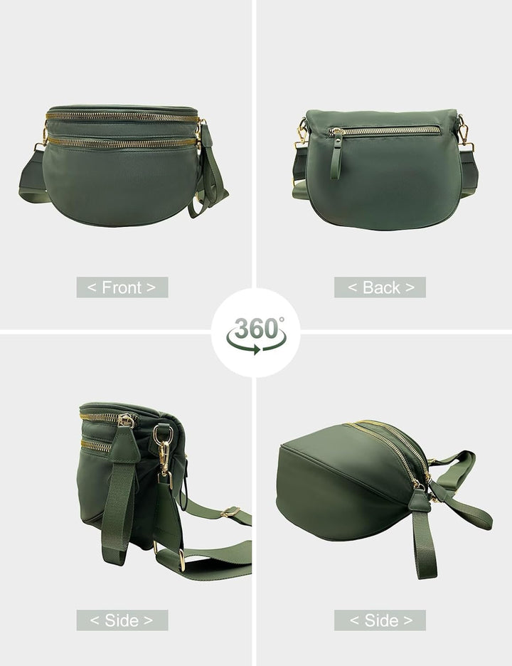 SoftMove Lightweight Nylon Crossbody Sling
