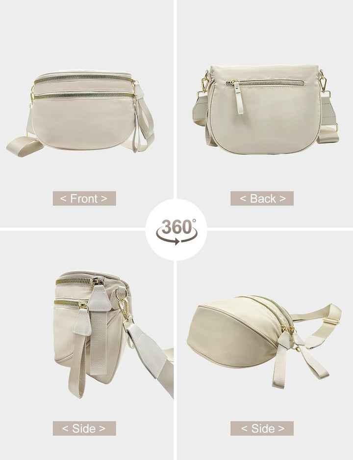 SoftMove Lightweight Nylon Crossbody Sling