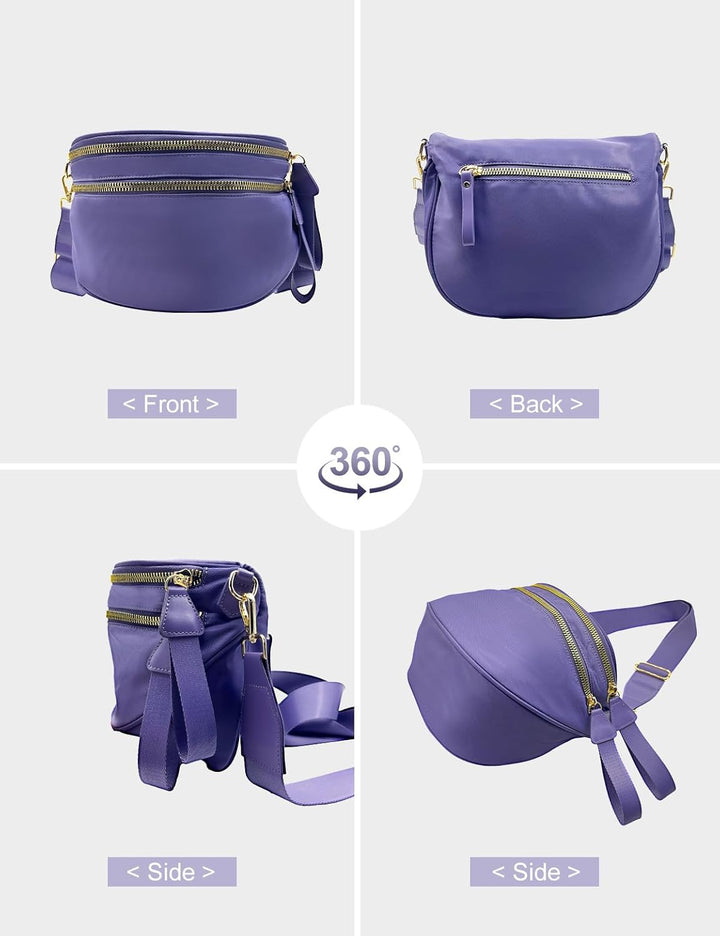 SoftMove Lightweight Nylon Crossbody Sling
