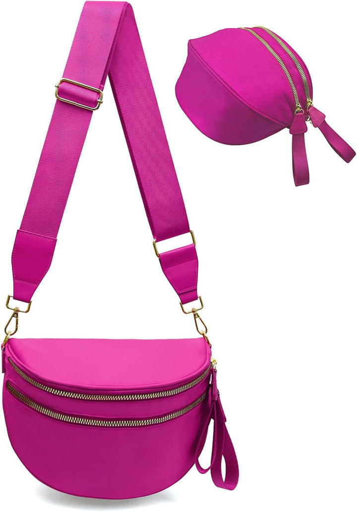 SoftMove Lightweight Nylon Crossbody Sling