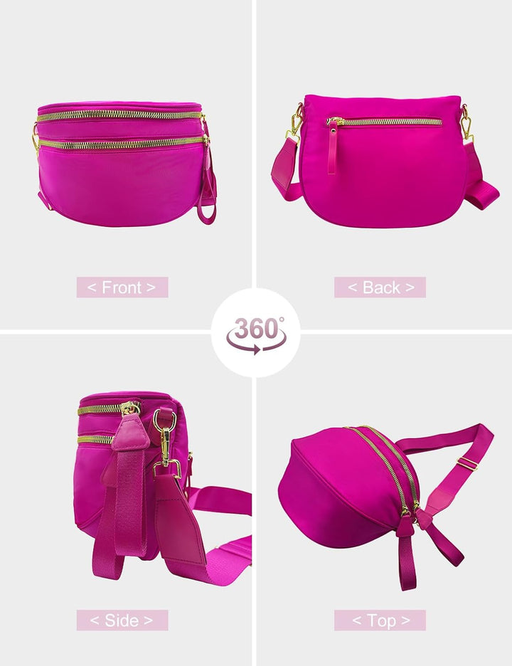 SoftMove Lightweight Nylon Crossbody Sling