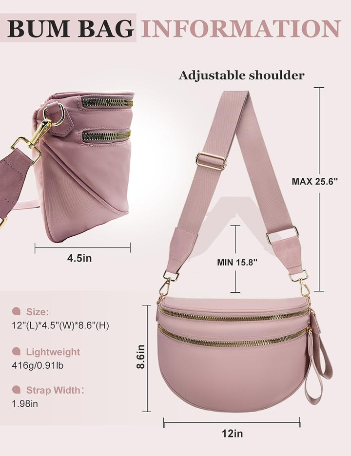 SoftMove Lightweight Nylon Crossbody Sling