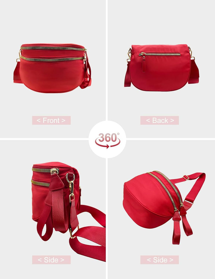 SoftMove Lightweight Nylon Crossbody Sling