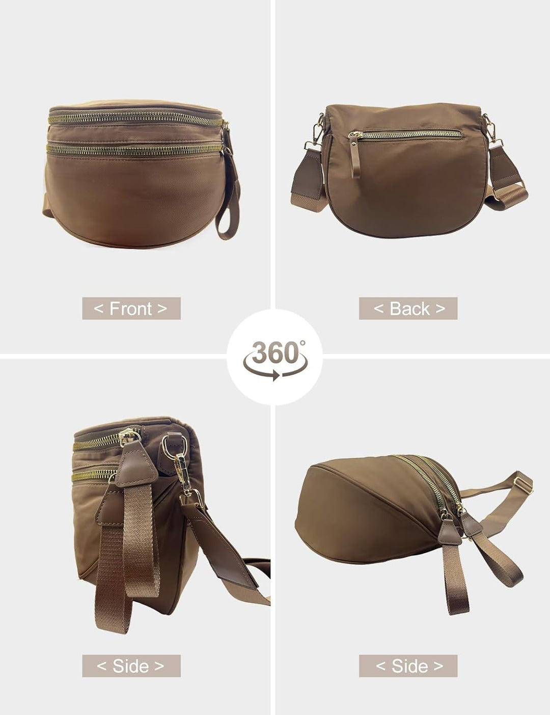 SoftMove Lightweight Nylon Crossbody Sling