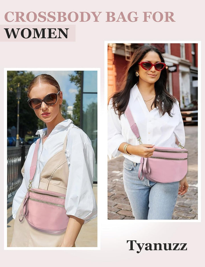 SoftMove Lightweight Nylon Crossbody Sling