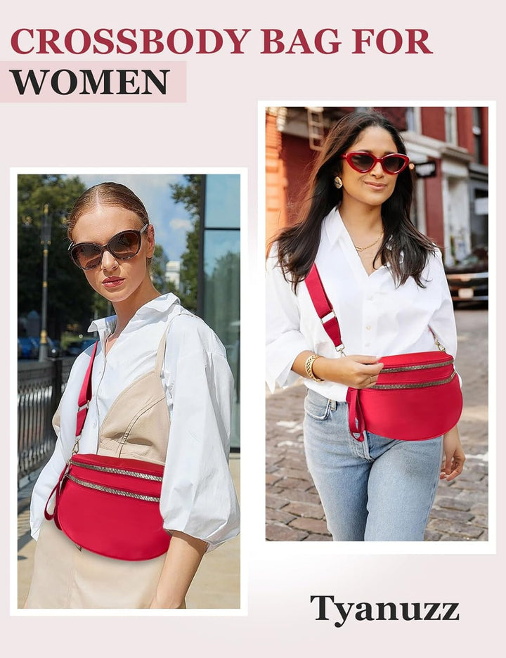 SoftMove Lightweight Nylon Crossbody Sling