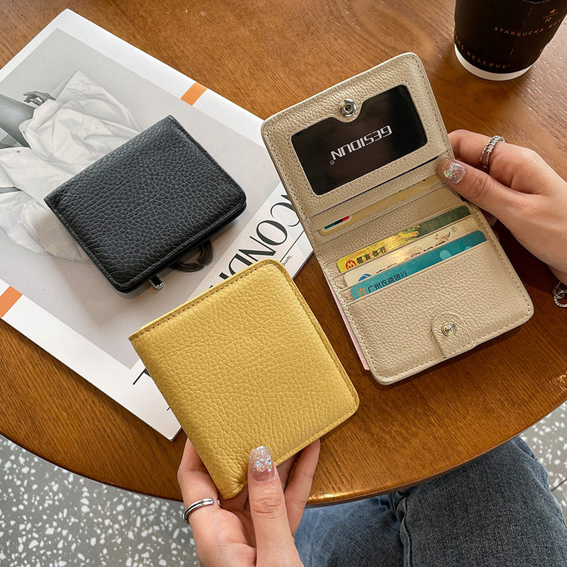 Haven | Women’s Genuine Leather Wallet (Short • Large Capacity)