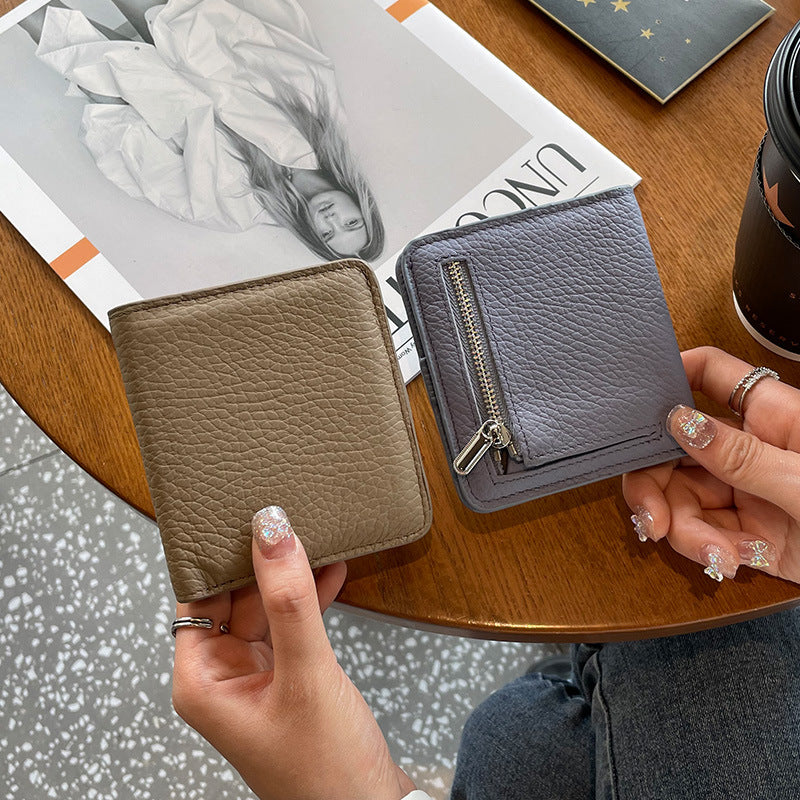 Haven | Women’s Genuine Leather Wallet (Short • Large Capacity)